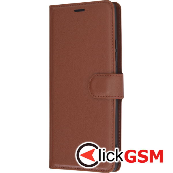 Techsuit - Leather Folio - Motorola Edge 50 Ultra - Brown