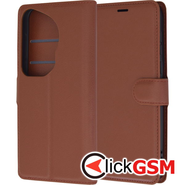 Techsuit - Leather Folio - Huawei Pura 70 Ultra - Brown