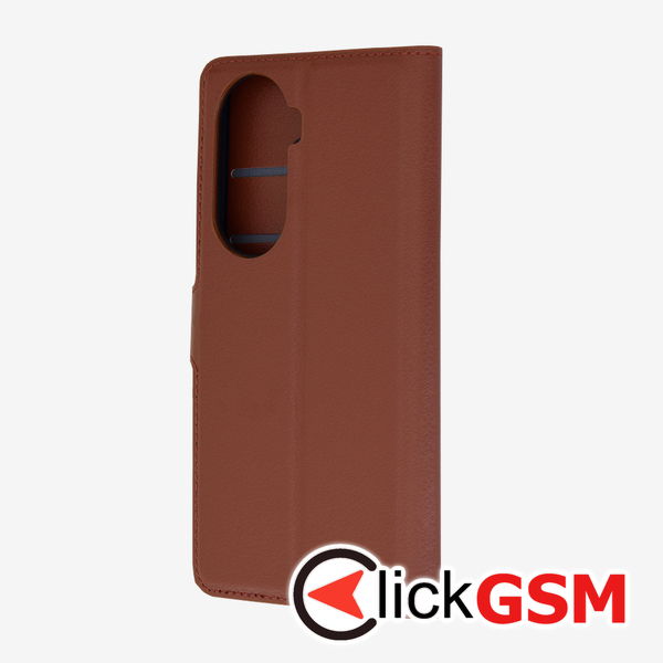Techsuit - Leather Folio - Huawei nova 11 SE / 12 SE - Brown
