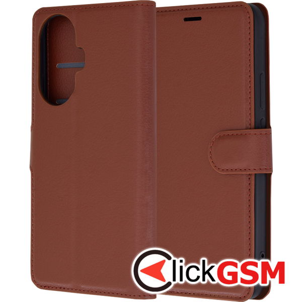 Techsuit - Leather Folio - Huawei nova 11 / nova 12s - Brown