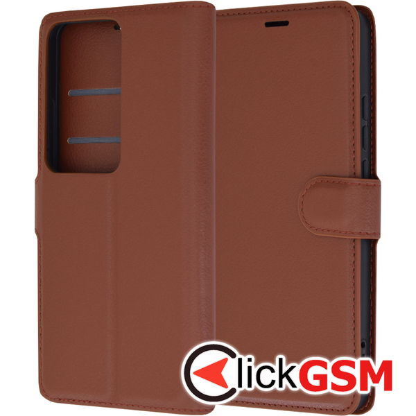 Techsuit - Leather Folio - Oppo Reno11 F - Brown