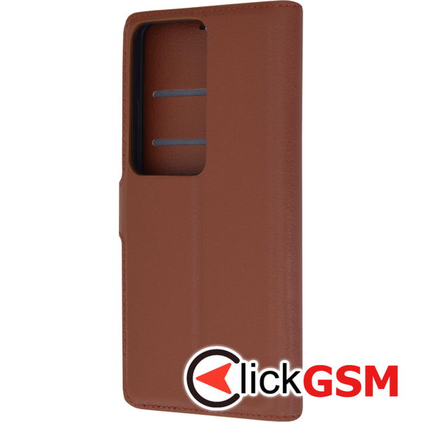 Techsuit - Leather Folio - Oppo Reno11 F - Brown
