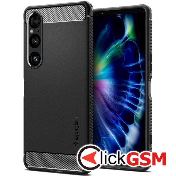 Spigen - Rugged Armor - Sony Xperia 1 VI - Black