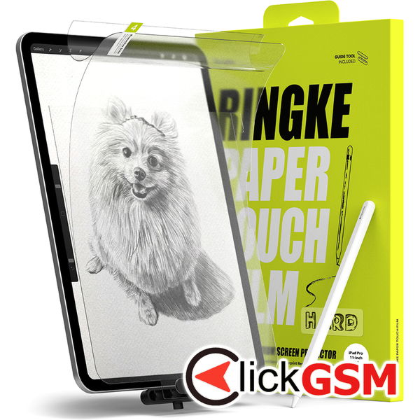 Ringke - Paper Touch Film Hard - iPad Pro 11 (2024) - Matte Clear
