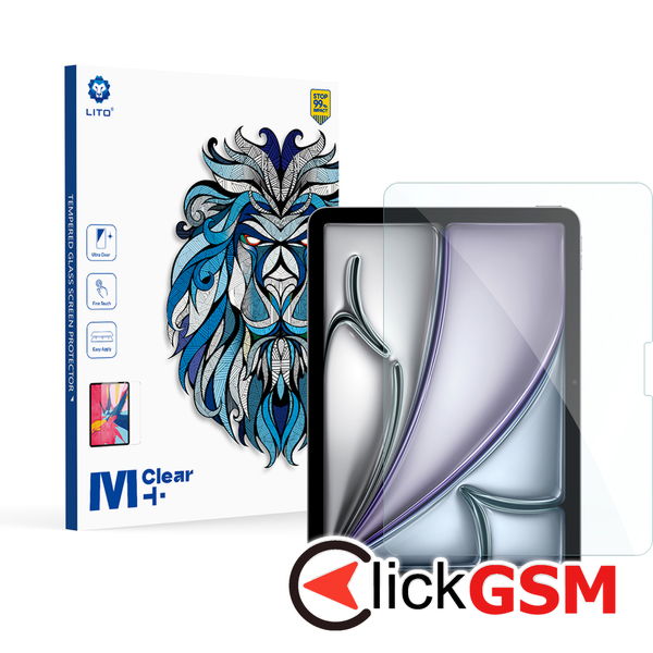 Lito - 2.5D Classic Glass - iPad Air 11 (2024) - Clear