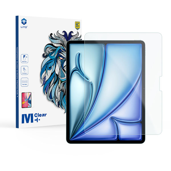 Lito - 2.5D Classic Glass Matte - iPad Air 13 (2024) - Clear