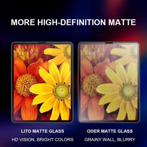 Lito - 2.5D Classic Glass Matte - iPad Air 13 (2024) - Clear