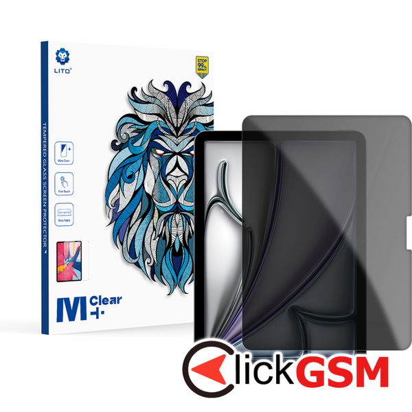 Lito - 2.5D Classic Glass - iPad Air 11 (2024) - Privacy