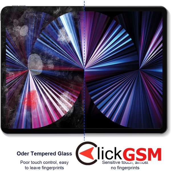 Lito - 2.5D Classic Glass - iPad Air 11 (2024) - Privacy