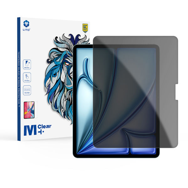 Lito - 2.5D Classic Glass - iPad Air 13 (2024) - Privacy