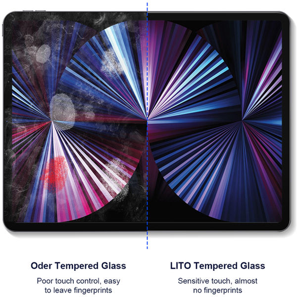 Lito - 2.5D Classic Glass - iPad Air 13 (2024) - Privacy