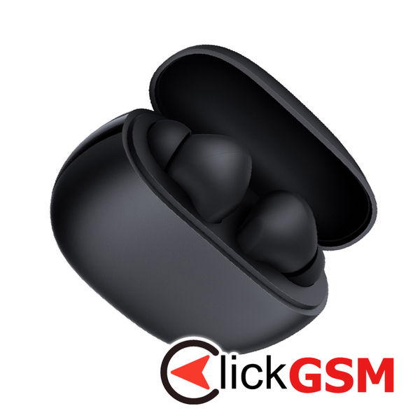 Xiaomi - Wireless Earbuds Redmi Buds 4 Active (BHR6992GL) - TWS, Bluetooth 5.3, with Touch Control, IPX4 - Black