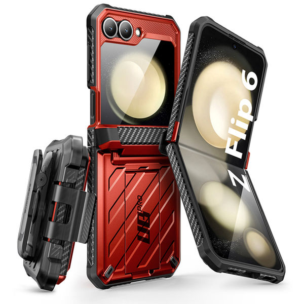 Supcase - Unicorn Beetle Pro - Samsung Galaxy Z Flip6 - Ruddy