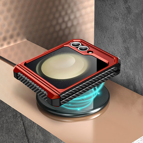 Supcase - Unicorn Beetle Pro - Samsung Galaxy Z Flip6 - Ruddy