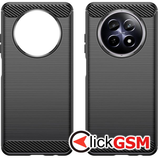 Techsuit - Carbon Silicone - Realme 12 / 12x - Blue