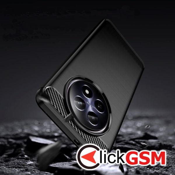 Techsuit - Carbon Silicone - Realme 12 / 12x - Blue