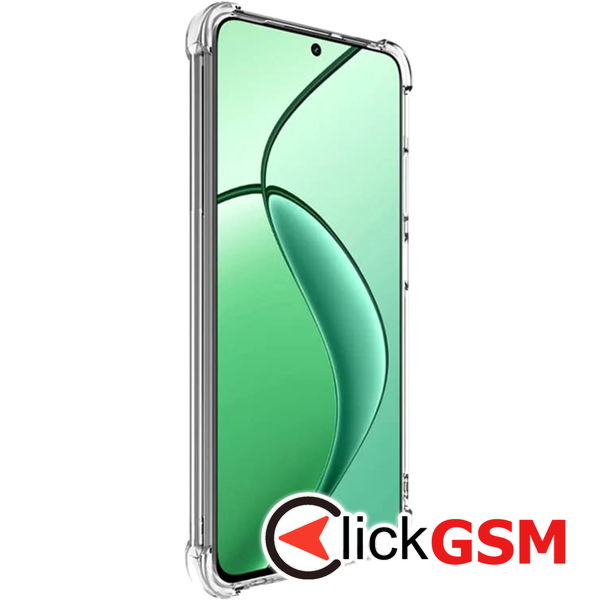Techsuit - Shockproof Clear Silicone - Realme 12 / 12x - Clear