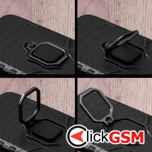 Techsuit - Silicone Shield - Realme 12 / 12x - Black