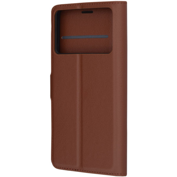 Techsuit - Leather Folio - Xiaomi Poco F6 Pro - Brown