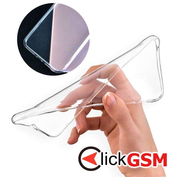 Techsuit - Clear Silicone - Xiaomi Poco F6 - Transparent