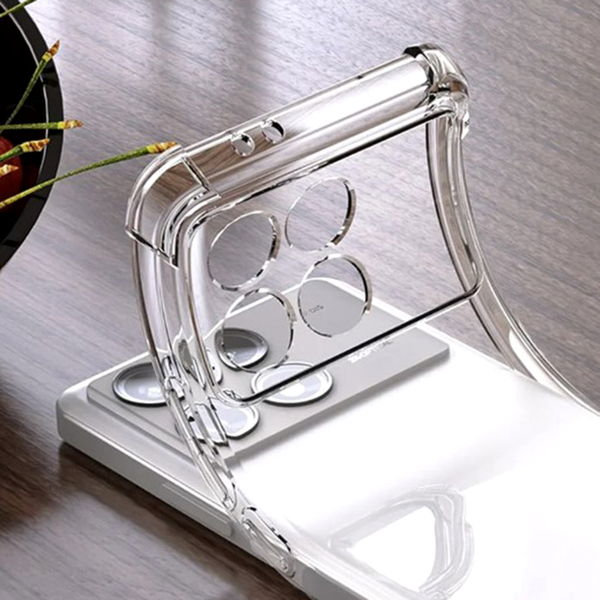 Techsuit - Shockproof Clear Silicone - Xiaomi Poco F6 Pro - Clear