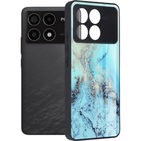 Techsuit - Glaze Series - Xiaomi Poco F6 Pro - Blue Ocean