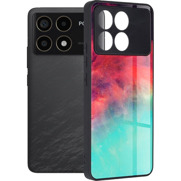 Techsuit - Glaze Series - Xiaomi Poco F6 Pro - Fiery Ocean