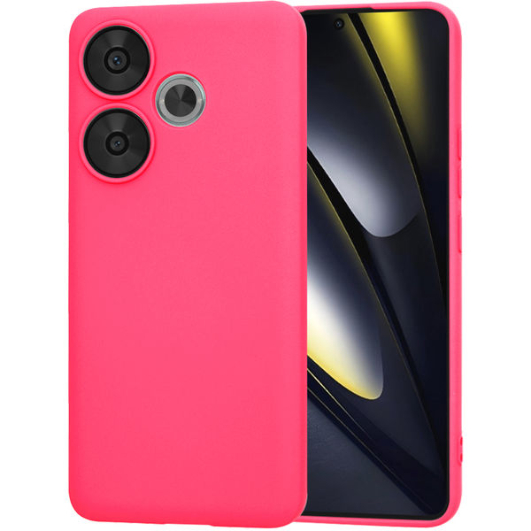 Techsuit - SoftFlex - Xiaomi Poco F6 - Hot Pink