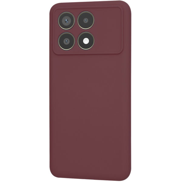 Techsuit - SoftFlex - Xiaomi Poco F6 Pro - Plum Red