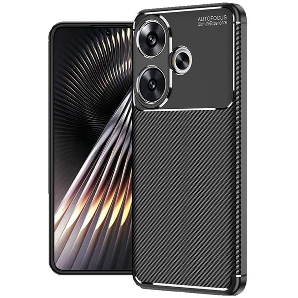 Techsuit - CarbonFiber - Xiaomi Poco F6 - Black
