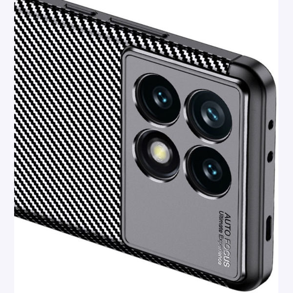 Techsuit - CarbonFiber - Xiaomi Poco F6 Pro - Black