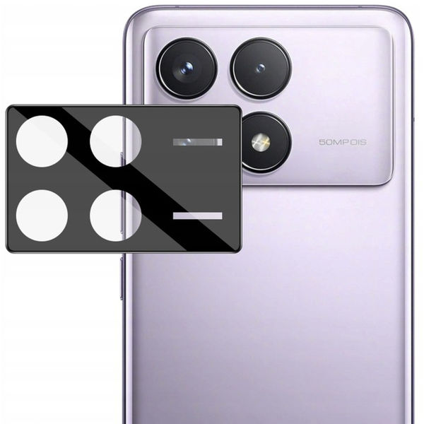 Techsuit - Full Camera Glass - Xiaomi Poco F6 Pro - Black