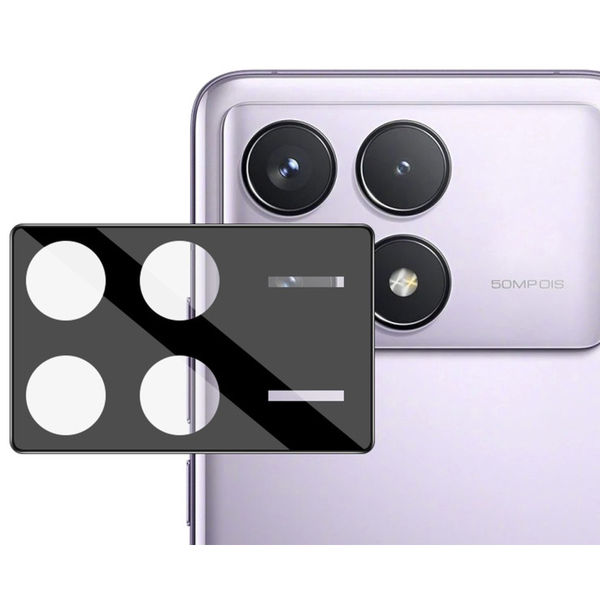 Techsuit - Full Camera Glass - Xiaomi Poco F6 Pro - Black