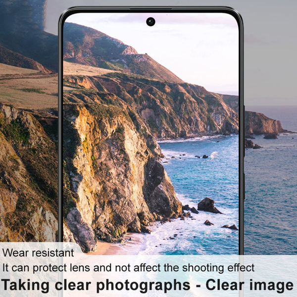 Techsuit - Full Camera Glass - Xiaomi Poco F6 Pro - Black
