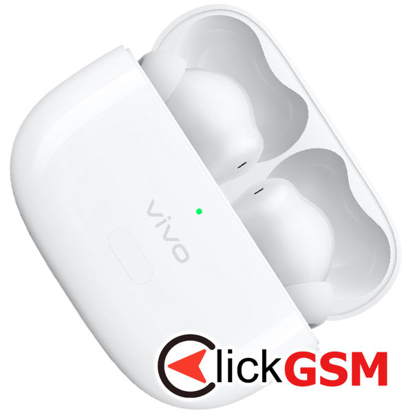 Vivo - Wireless Earbuds 2e (6020135) - Bluetooth 5.2, TWS, MultiPoint, Stereo DeepX 2.0 - White