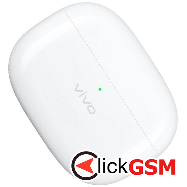 Vivo - Wireless Earbuds 2e (6020135) - Bluetooth 5.2, TWS, MultiPoint, Stereo DeepX 2.0 - White