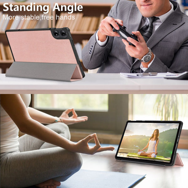 Techsuit - FoldPro - Xiaomi Redmi Pad Pro / Poco Pad - Rose Gold