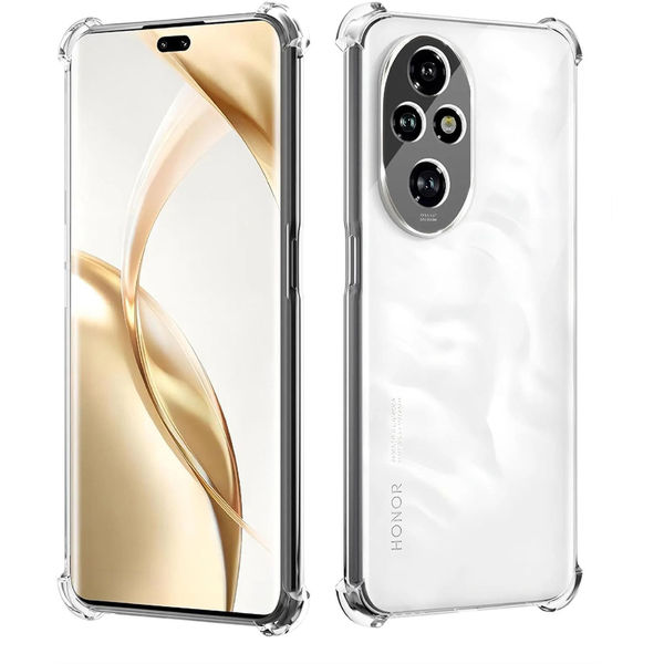Techsuit - Shockproof Clear Silicone - Honor 200 Pro - Clear