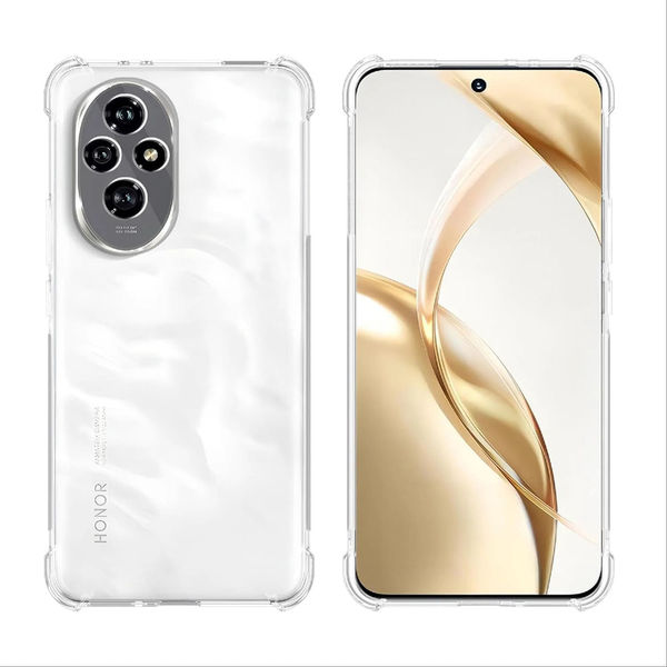 Techsuit - Shockproof Clear Silicone - Honor 200 Pro - Clear