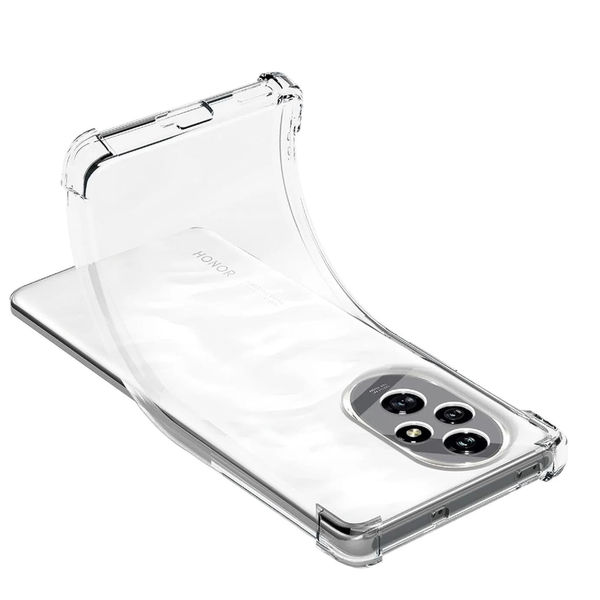 Techsuit - Shockproof Clear Silicone - Honor 200 Pro - Clear