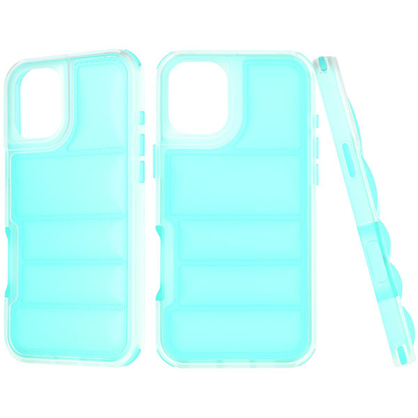 Techsuit - Wave Shield - iPhone 16 Plus - Turquoise