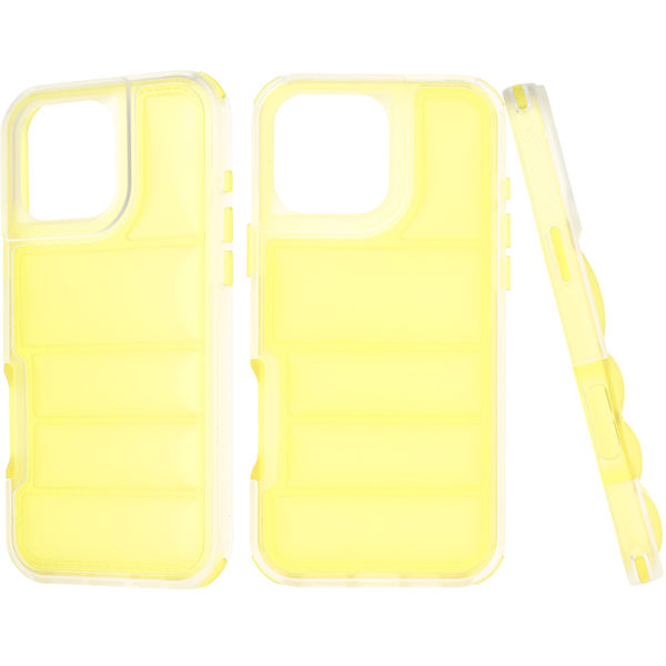 Techsuit - Wave Shield - iPhone 16 Pro Max - Yellow
