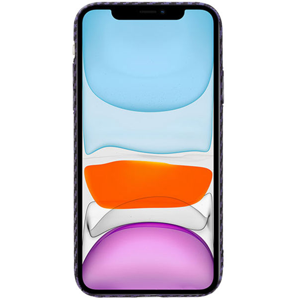 Techsuit - Carbonite FiberShell - iPhone 11 - Purple