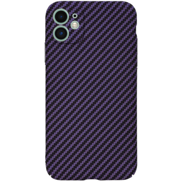 Techsuit - Carbonite FiberShell - iPhone 11 - Purple
