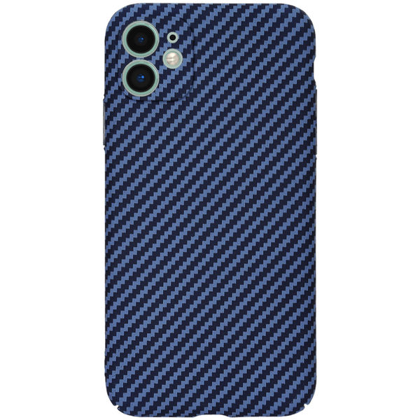 Techsuit - Carbonite FiberShell - iPhone 11 - Cyan
