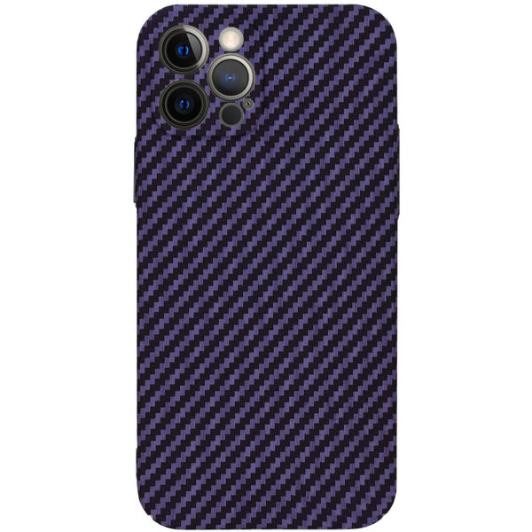 Techsuit - Carbonite FiberShell - iPhone 12 Pro - Purple