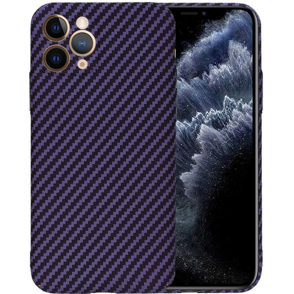 Techsuit - Carbonite FiberShell - iPhone 11 Pro - Purple