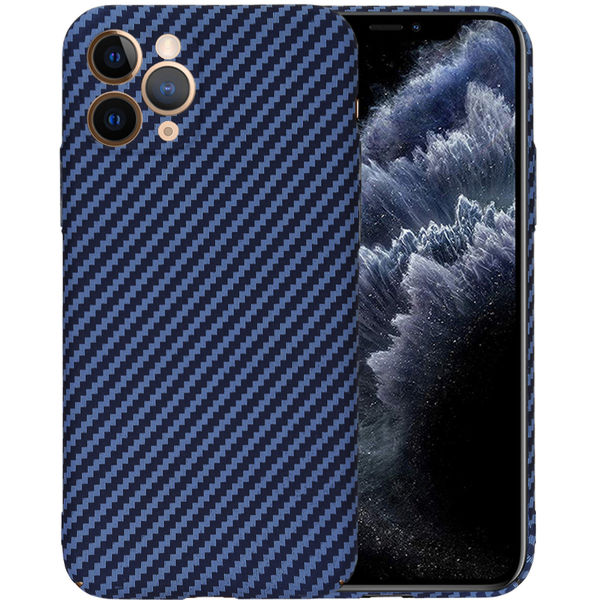 Techsuit - Carbonite FiberShell - iPhone 11 Pro - Cyan