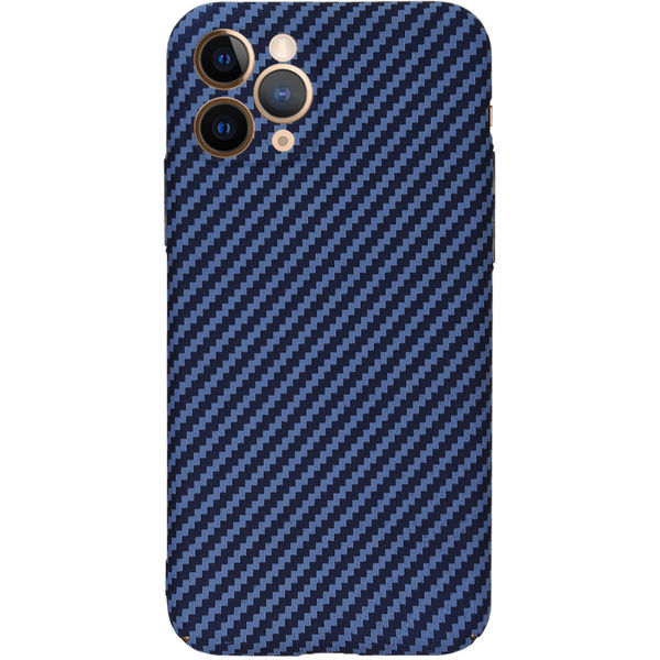 Techsuit - Carbonite FiberShell - iPhone 11 Pro - Cyan