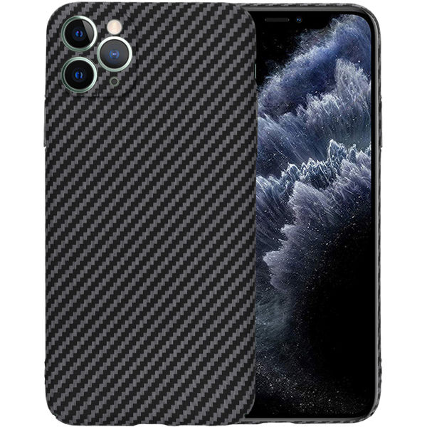 Techsuit - Carbonite FiberShell - iPhone 11 Pro Max - Black
